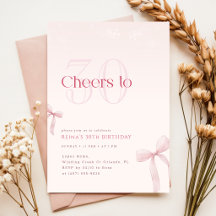 Arc rose pour les trente ans