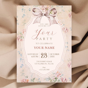 Invitation Arc vintage