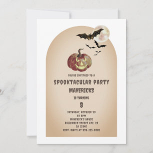Invitation Arch Vampire Spooktacular Anniversaire