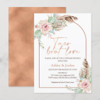 Arche en rose gold Taco 'bout Love Baby Shower Boh