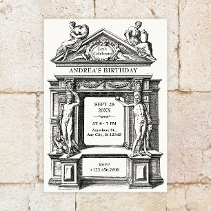 Invitation Architecture romaine grecque antique