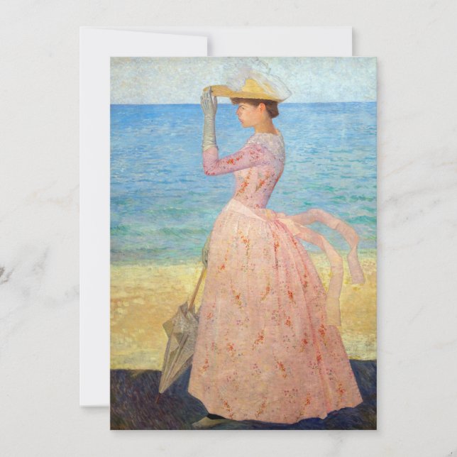 Invitation Aristide Maillol - Femme avec Parasol (Devant)