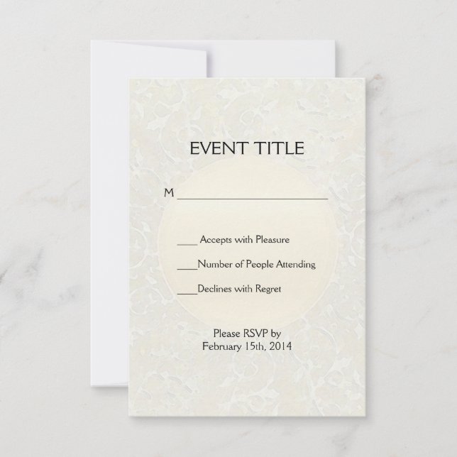 Invitation Arrière - plan Golden Sun (Devant)