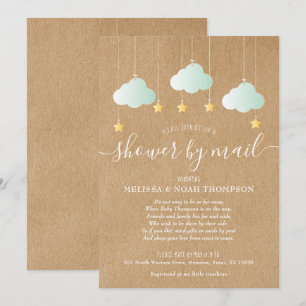 Invitation Arrosage par la poste Sprinkle de longue distance
