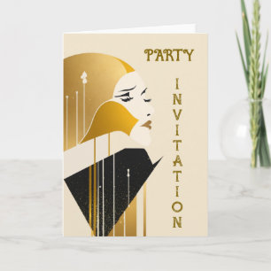Invitation Art déco