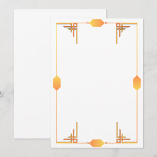 Invitation Art Déco