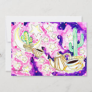 Invitation Art du cactus