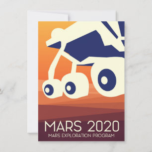 Invitation Art spatial du rover Mars 2020