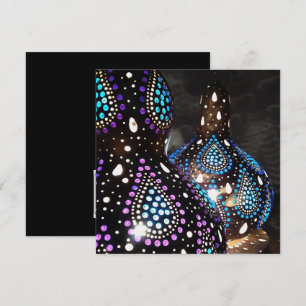 Invitation Artisanat Gourd Lanternes turques Acrylique Art