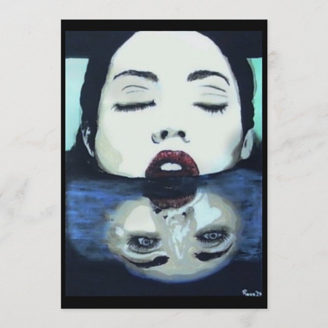 Invitation ‘As Above, So Below’ Painting on a Small-Scale Pri (Devant)