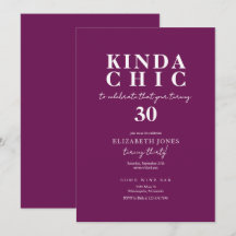 Assez Chic pour Célébrer l'Anniversaire de Plum &