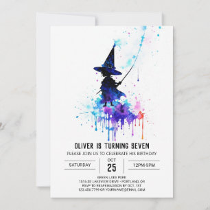 Invitation Assistant Enfants élégants Anniversaire