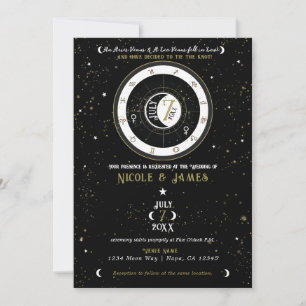 Invitation Astrologie personnalisée Zodiaque Votre signe de V