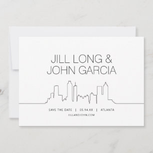 Invitation Atlanta Enregistrer la date