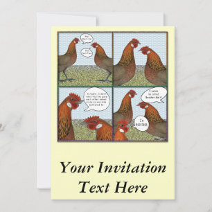 Invitation Attaque de coq