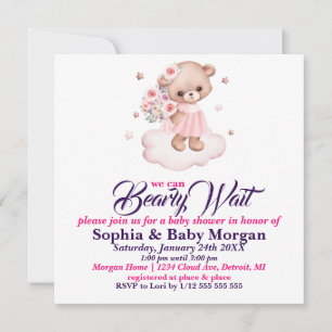 Invitation Attends, Baby shower