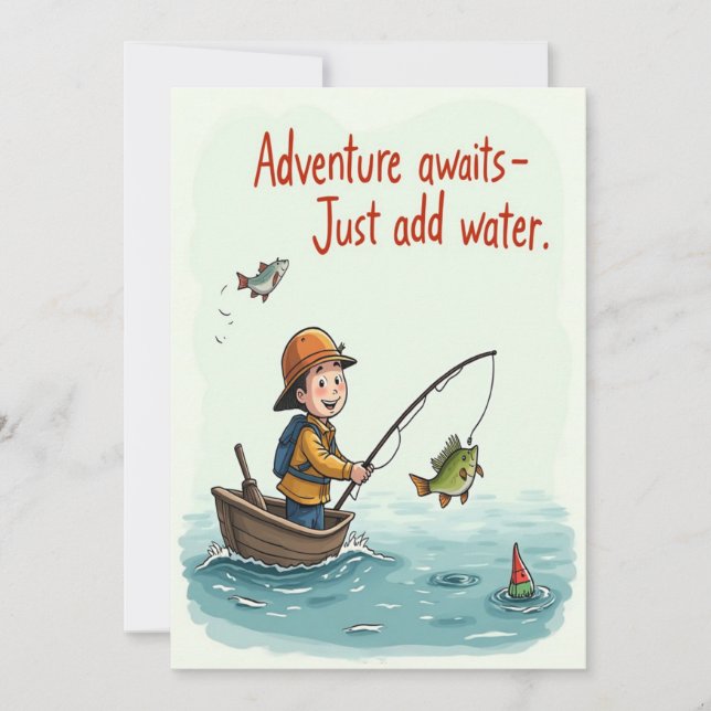 Invitation Attrapez l'aventure (Devant)
