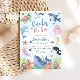 Invitation au 1er anniversaire d'Oneder The Sea