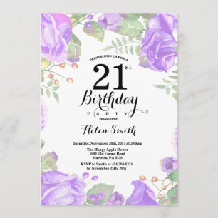 Invitation au 21e anniversaire de la florale du vi