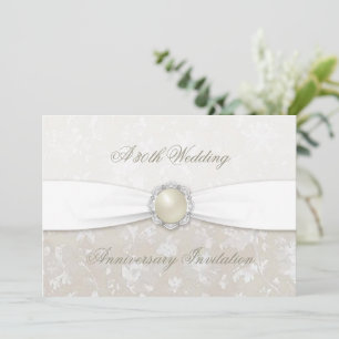 Invitation au 30e anniversaire de mariage en damas