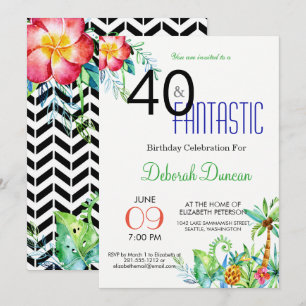 Invitation au 40e anniversaire du Tropical Floral 