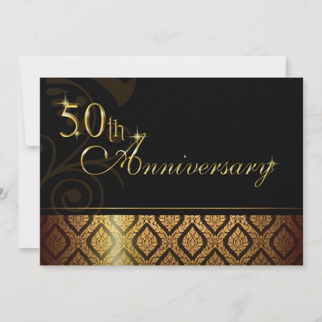Invitation au 50e anniversaire de la Brocade d'or  (Devant)