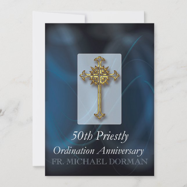 Invitation au 50e anniversaire de l'Ordination Per (Devant)
