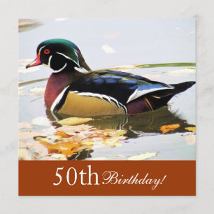 Invitation au 50e anniversaire de Wood Duck