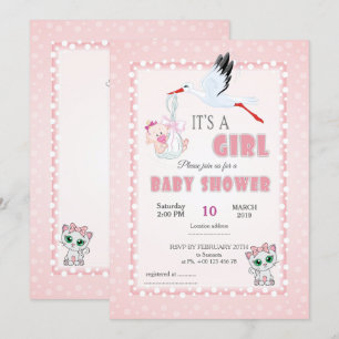 invitation au baby shower, c'est un garçon