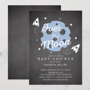 Invitation au Baby shower des Lune Boys