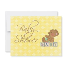 Invitation au Baby shower des petits bébés