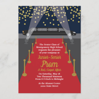 Invitation au bal de fin d'année