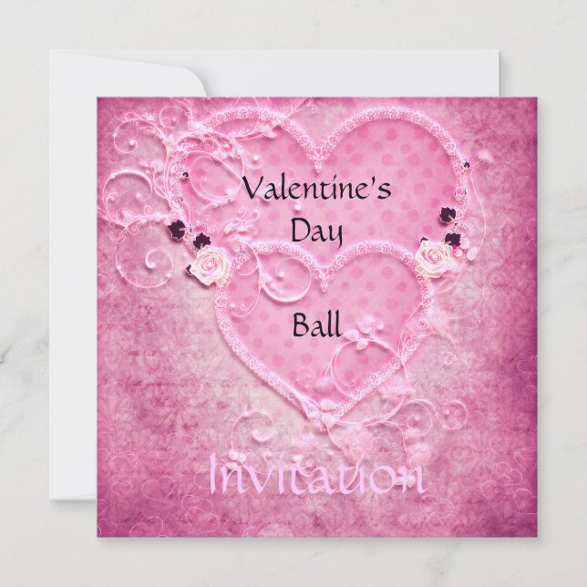 Invitation au bal de Saint-Valentin (Devant)