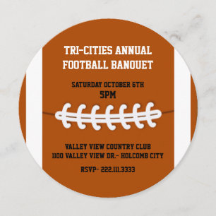 Invitation au banquet de football