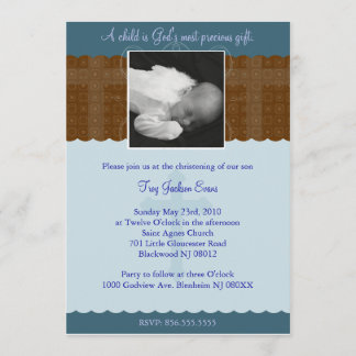 Invitation au baptême/baptême