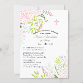 Invitation au baptême de Maria