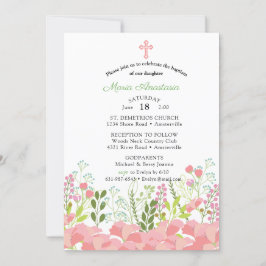 Invitation au baptême de Maria