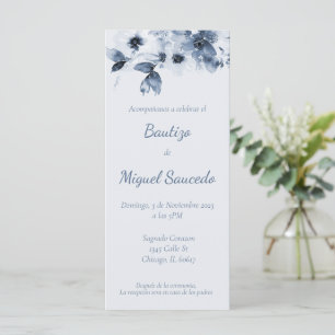 Invitation au baptême, Invitacion de bautizo para