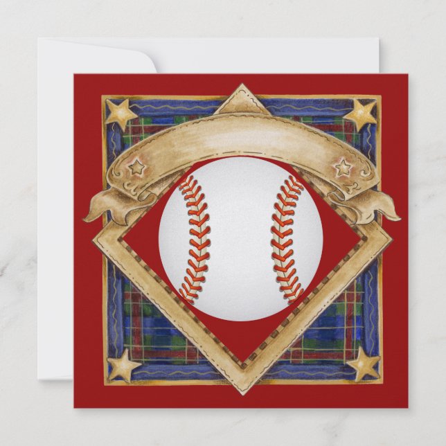 Invitation au baseball - SRF (Devant)