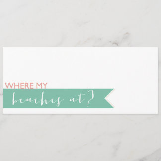 Invitation au Beach Bachelorette Party