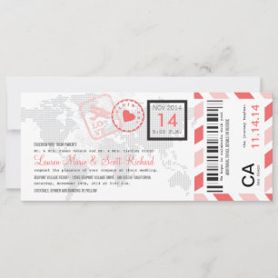 Invitation au billet d'avion Pass Airmail