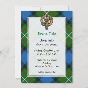 Invitation au blason du clan Ferguson