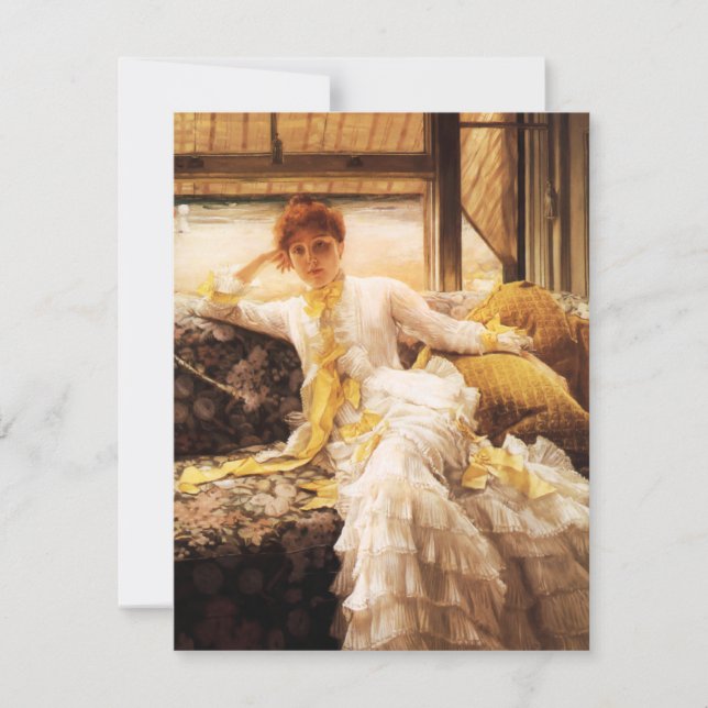 Invitation au bord de mer de James Tissot (Devant)