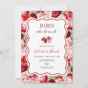 Invitation au brunch de la Galentine