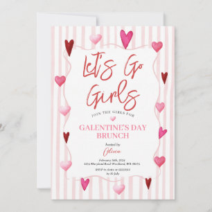 Invitation au brunch de la Saint-Valentin entre fi