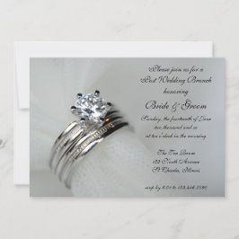 Invitation au brunch de mariage après la cérémonie