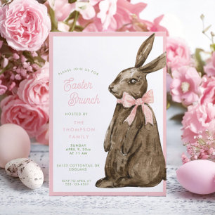 Invitation au brunch de Pâques