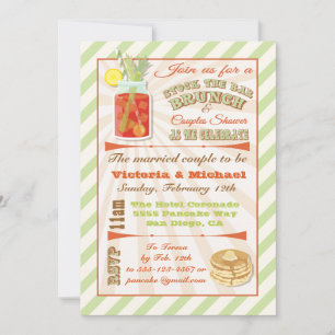 Invitation au brunch et aux bloody marys pour remp