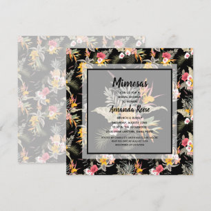 Invitation au brunch et shower de mariage avec Mim