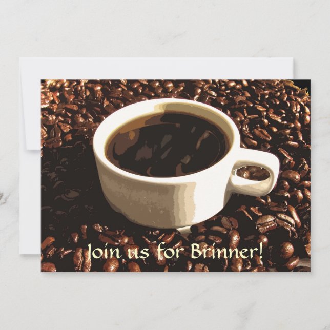 Invitation au café brinner (Devant)